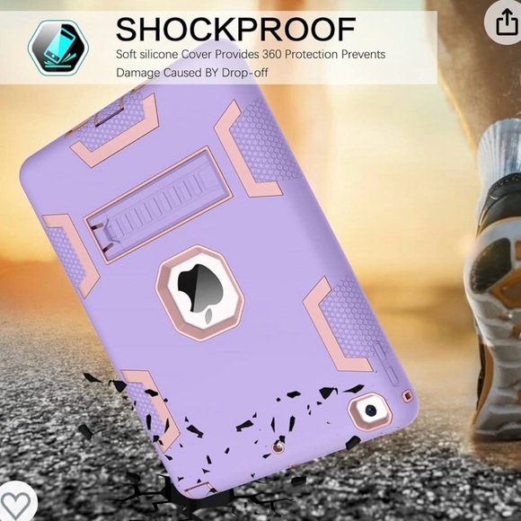 BENTOBEN iPad 6th Generation Case in color Purple/Rose Gold. - Picture 3 of 9